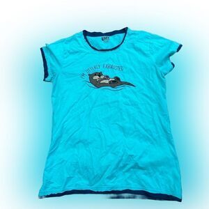 Lazy One Otterly Exhausted Otter Tshirt